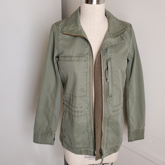 NEW Madewell | Olive Green Utility Jacket - Picture 6 of 11